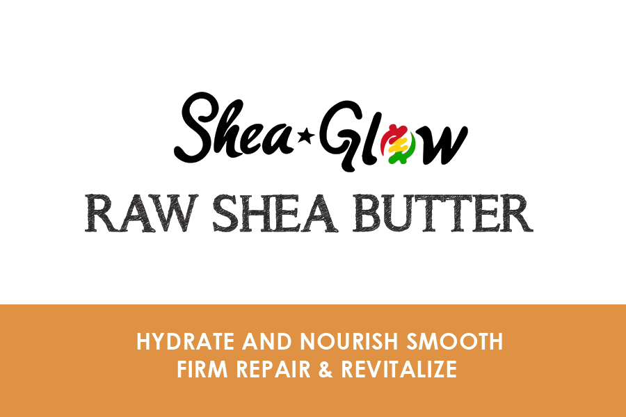 Anti-aging skincare products for mature skin using Shea Glow
