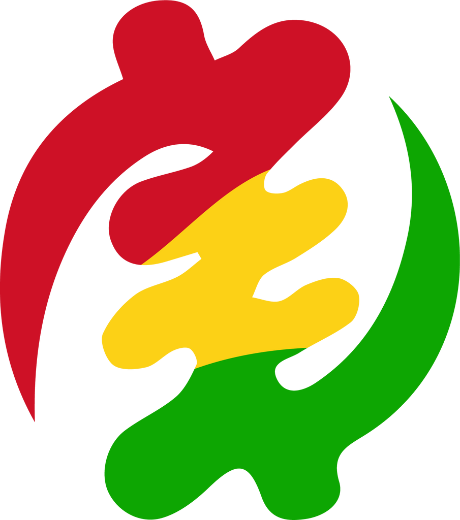 Gye Nyame Symbol in Shea Glow Logo